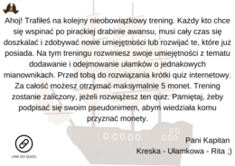 Ułamki zwykłe projekt - grywalizacja (tematyka piraci)