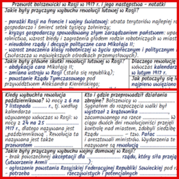 Przewrót bolszewicki w Rosji w 1917 r. i jego następstwa