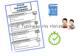 Stacje zadaniowe - jak posługiwać się słownikami?