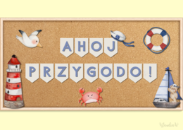 Gazetka Szkolna na Lato i Wakacje -  „Ahoj Przygodo!”