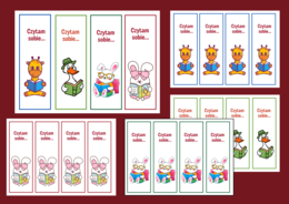 DZIEŃ KSIĄŻKI – zakładki do książek – zakładka – biblioteka – wersja 2