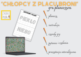 "Chłopcy z Placu Broni" - gra planszowa