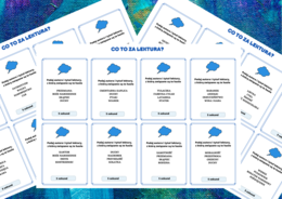 CO TO ZA LEKTURA? – gra „5 sekund” – lektury klasa 7 i 8 – egzamin- powtórka + ODPOWIEDZI