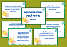 DZIEŃ KROPKI – gazetka – wersja 3