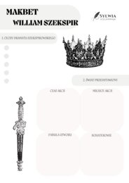 📒Notatnik maturalny "Makbet" William Szekspir