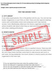 Egzamin 8-klasisty – Język Angielski | Zestaw zadań egzaminacyjnych: reakcje, dialogi, czytanie, tłumaczenia, e-mail + klucz odpowiedzi