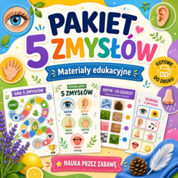 Zmysły człowieka. Odkrywaj świat wszystkimi zmysłami