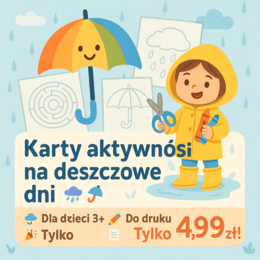 Karty aktywności na deszczowe dni