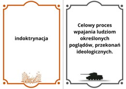Fiszki, literatura wojenna, 14 pojęć oraz jeden pusty zestaw, pdf