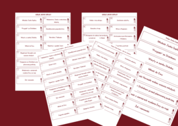 DZIEJE JACKA SOPLICY - plan wydarzeń - PAN TADEUSZ - fiszki