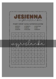 JESIENNA WYKREŚLANKA