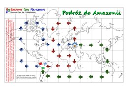 Podróż do Amazonii – Gra planszowa