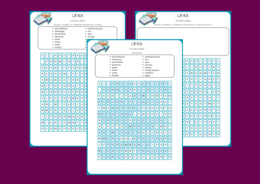 LIRYKA - rodzaje literackie - wykreślanka - karta pracy - powtórka - egzamin