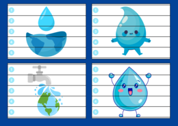 DZIEŃ WODY – puzzle – EKOLOGIA – wiosna - biblioteka – świetlica – przedszkole – 12 wersji