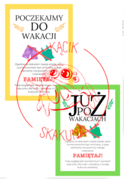 Plakaty - ubiór w szkole