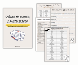 MATURA SŁÓWKA, SŁÓWKA MATURA, MATURA ANGIELSKI