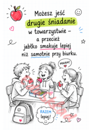 📚 Dlaczego warto chodzić do szkoły? – gazetka szkolna w wersji rysunkowej