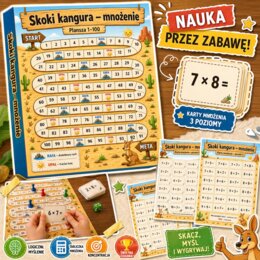 Skoki kangura - mnożenie