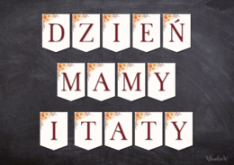 Dzień Mamy i Taty - girlanda