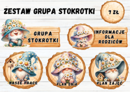 ZESTAW GRUPOWY GRUPA "STOKROTKI"