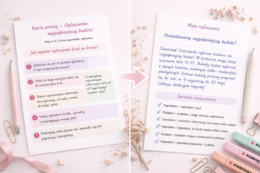 Ogłoszenie: poszukiwany najpiękniejszy bukiet [Karta pracy]