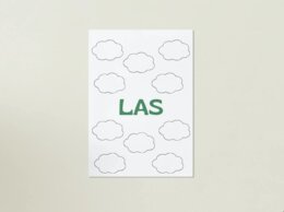 Plakat z mapą myśli. LAS