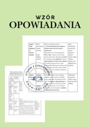 Opowiadanie krok po kroku – wzór i wskazówki dla ucznia. Przykład 3