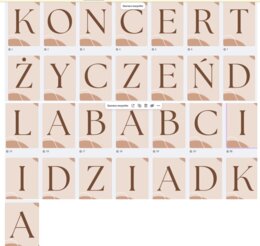 KONCERT ŻYCZEŃ DLA BABCI I DZIADKA - GIRLANDA