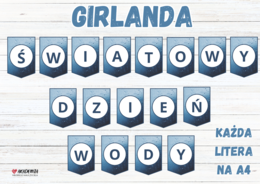 Girlanda na dzień wody