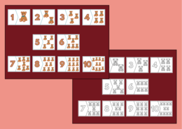 MISIOWE LICZENIE – Dzień Pluszowego Misia - puzzle – układanka- układanki – biblioteka – świetlica – przedszkole – 2 wersje