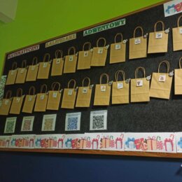 Matematyczny Kalendarz Adwentowy - klasa 4