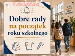 🎒 Dobre rady na początek roku szkolnego – gazetka ścienna w nowoczesnej stylistyce