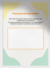 Porównujemy ceny i uczymy się planować budżet