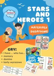 Stars and Heroes 1 - materiały dodatkowe rozdział 7