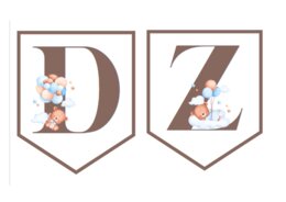 Girlanda, napis- Dzień Pluszowego Misia