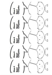 Zakładka na Dzień Chłopaka dla KLASY 4