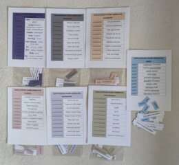 Środki stylistyczne - dopasowanie - tabela