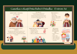 Gazetka z okazji Dnia Babci i Dziadka – 13 stron