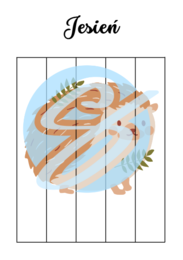 Jesienne Puzzle – Zestaw 6 Układanek dla Przedszkolaków i Młodszych Uczniów – Idealne na Pierwszy Dzień Jesieni