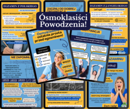 GAZETKA DLA ÓSMOKLASISTÓW – POWODZENIA NA EGZAMINIE!