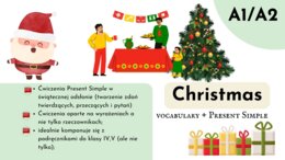 Christmas A1, A2- lekcja świąteczna + Present Simple, Brainy 4, Brainy 5, Together 4, Together 5, English Class A1