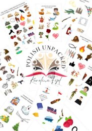 Zestaw ikony (symbole, obrazki) do wszystkich lektur egzamin ómoklasisty