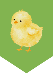 Happy Easter- girlanda