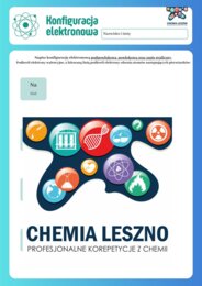 Konfiguracja elektronowa- karta pracy