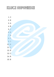 Test z lektury „Quo vadis” | Sienkiewicz | Szkoła podstawowa | 15 pytań ABCD + Klucz + Skala ocen