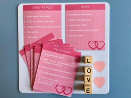 Literacki flirt - gra na walentynki