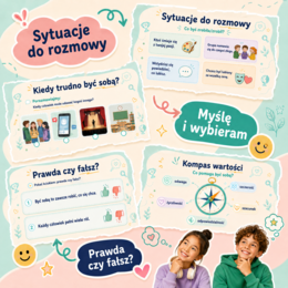 Prezentacja. Temat: Przede wszystkim chcę być... sobą! [Język polski]