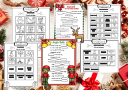 CHRISTMAS GAMES : MEMORY ; DOMINOES and CHRISTMAS SONGS