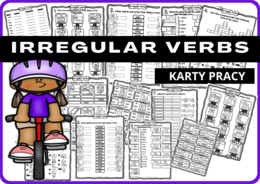 CZASOWNIKI NIEREGULARNE część 3 i 4 - KARTY PRACY