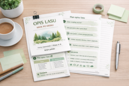 Opis lasu – krok po kroku